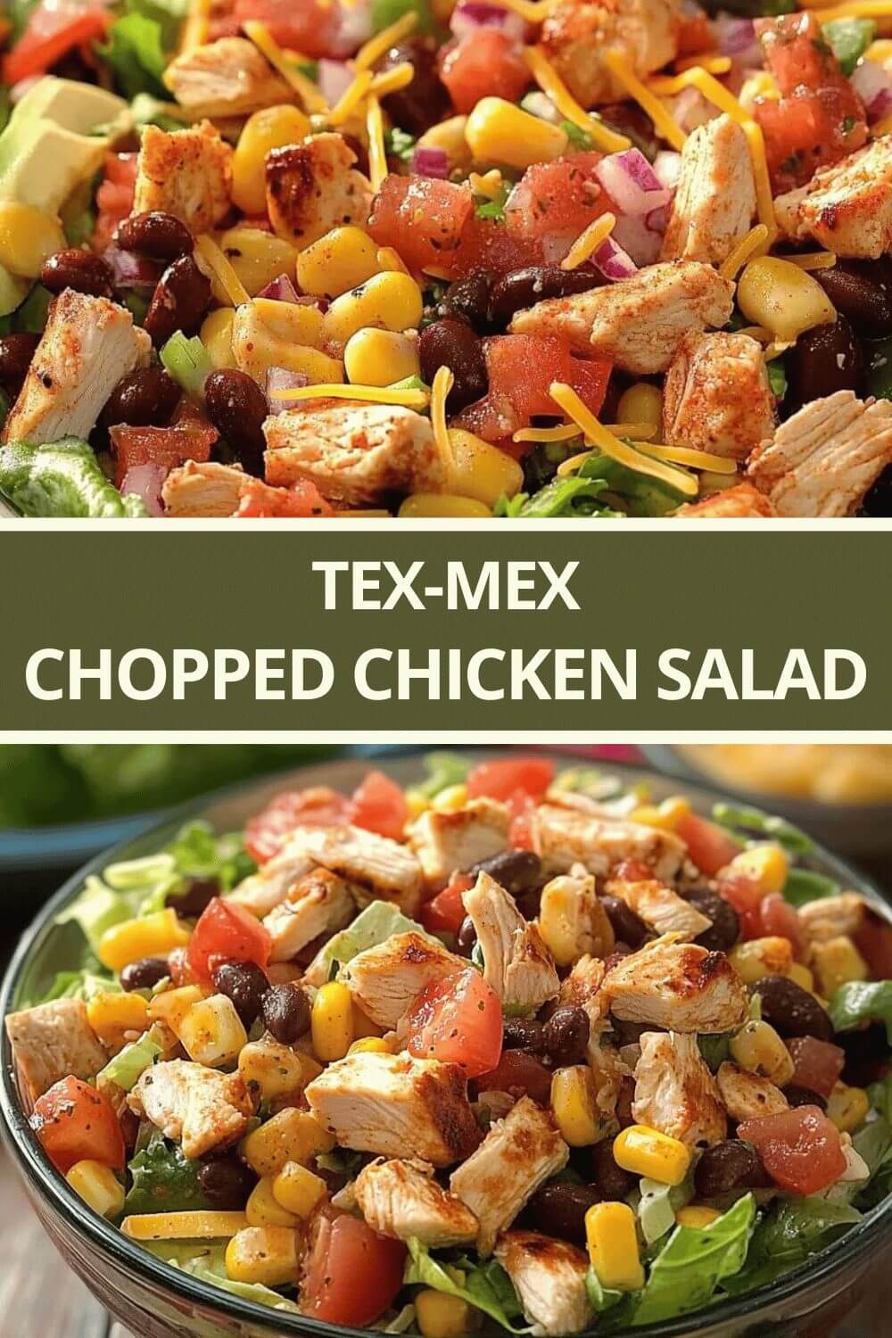 Tex-Mex Chopped Chicken Salad Recipe
