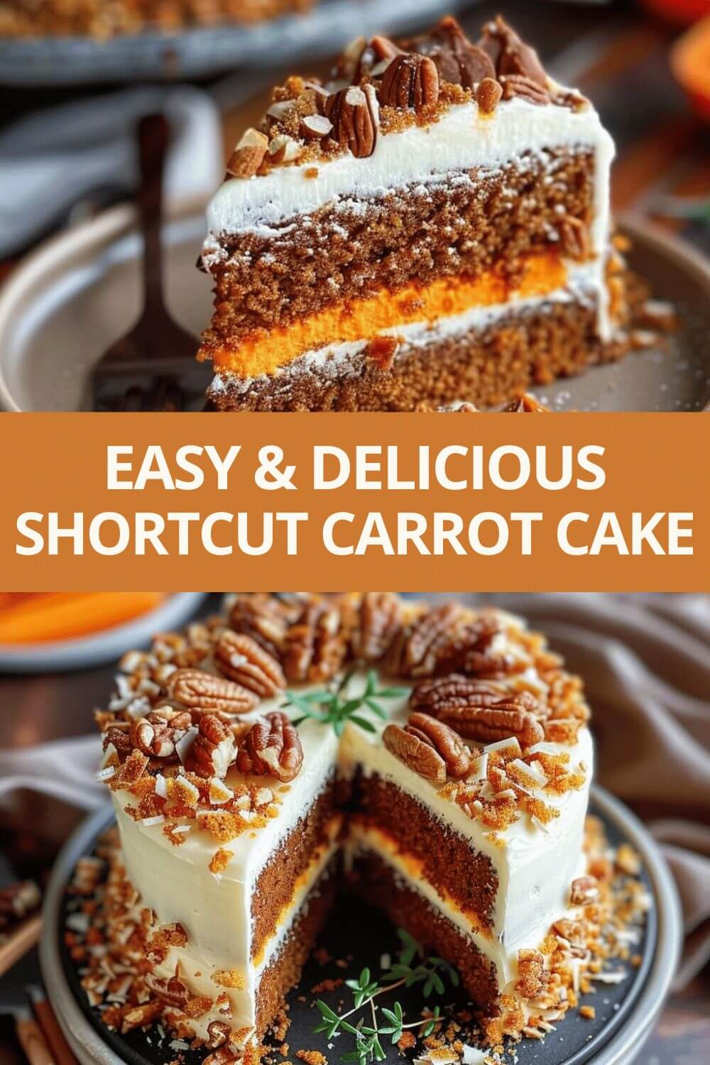 SHORTCUT CARROT CAKE