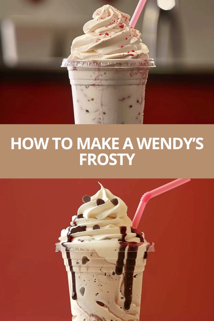 HOW TO MAKE A WENDY’S FROSTY
