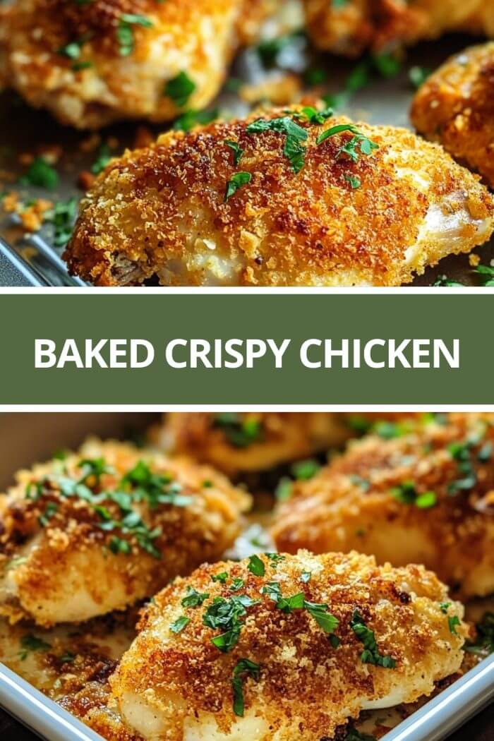 baked crispy chicken