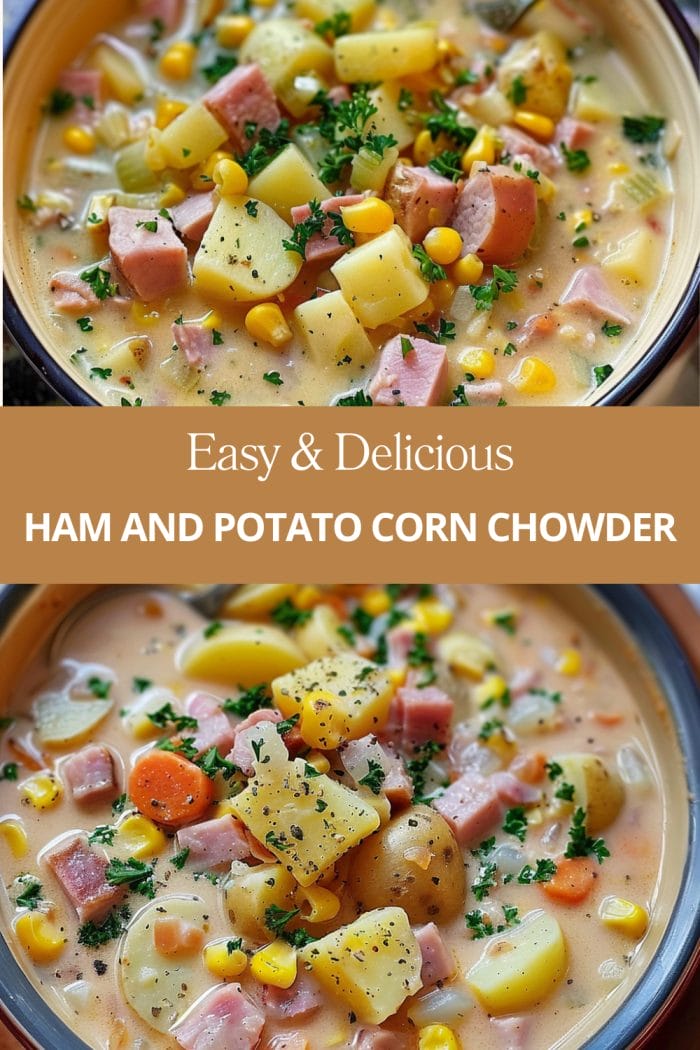 Ham and Potato Corn Chowder