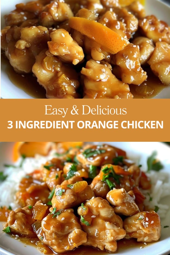 3-INGREDIENT ORANGE CHICKEN