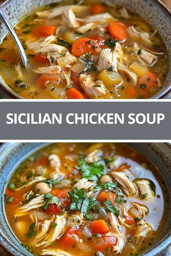 SICILIAN CHICKEN SOUP