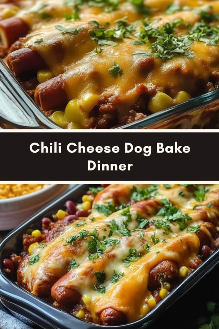 Chili Cheese Dog Bake Dinner