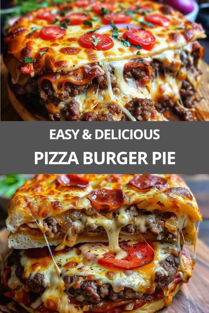 THE PIZZA BURGER PIE