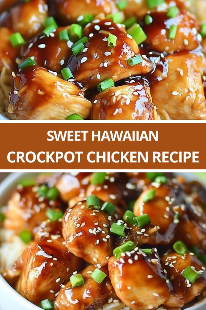 Sweet hawaiian crockpot chicken recipe