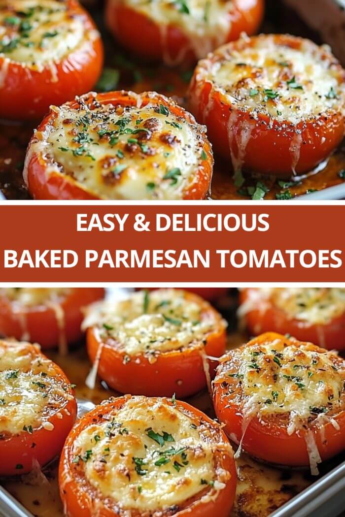 BAKED PARMESAN TOMATOES