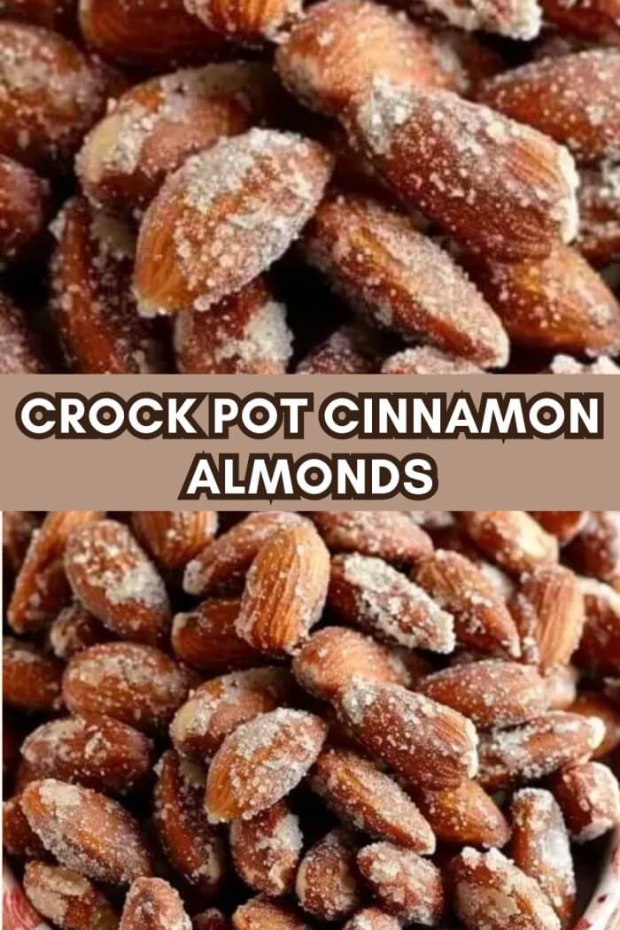 CROCK POT CINNAMON ALMONDS