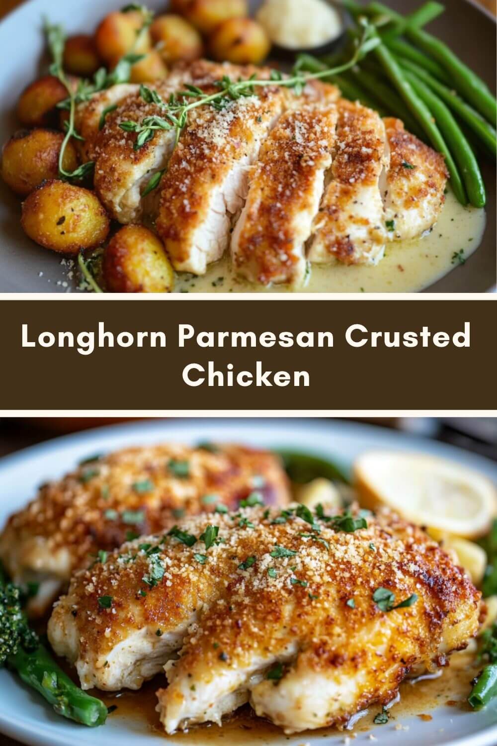 Longhorn Parmesan Crusted Chicken