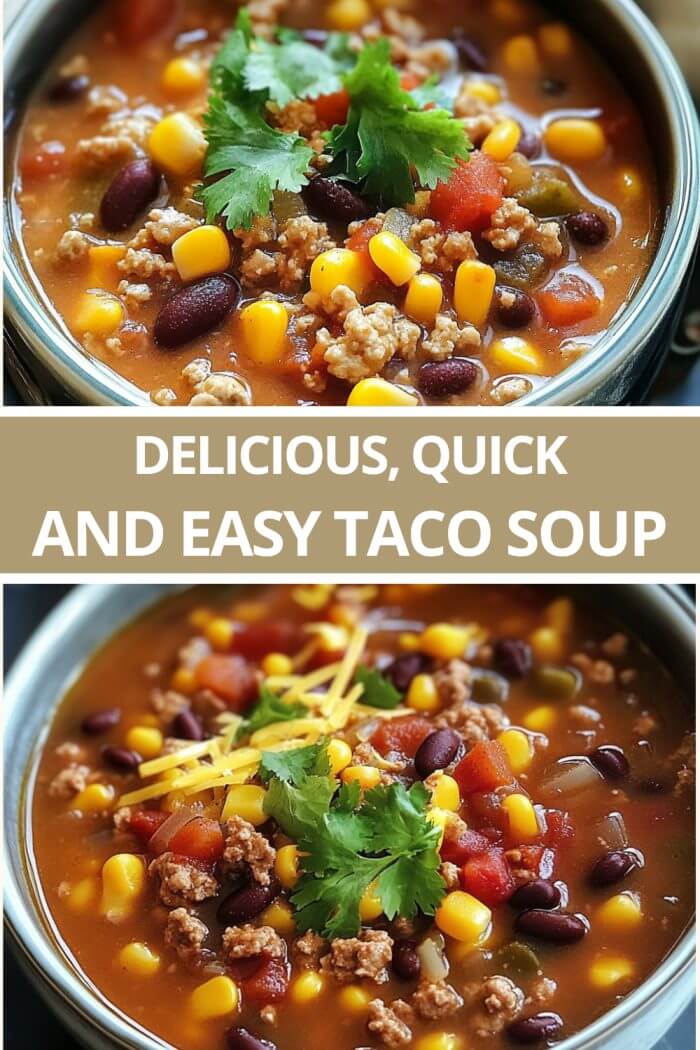 Quick and Easy Taco Soup