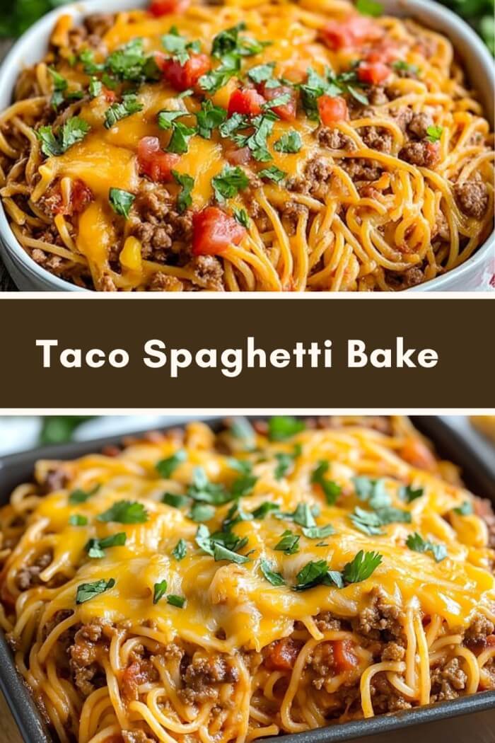 Taco Spaghetti Bake