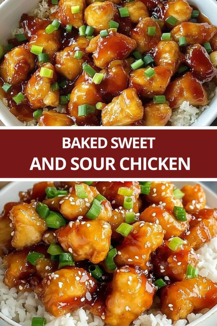 Baked Sweet & Sour Chicken