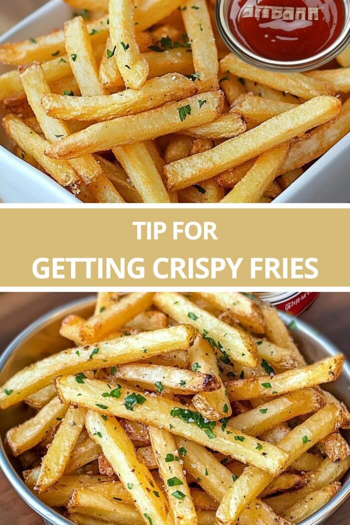 Tip for Getting Crispy Fries