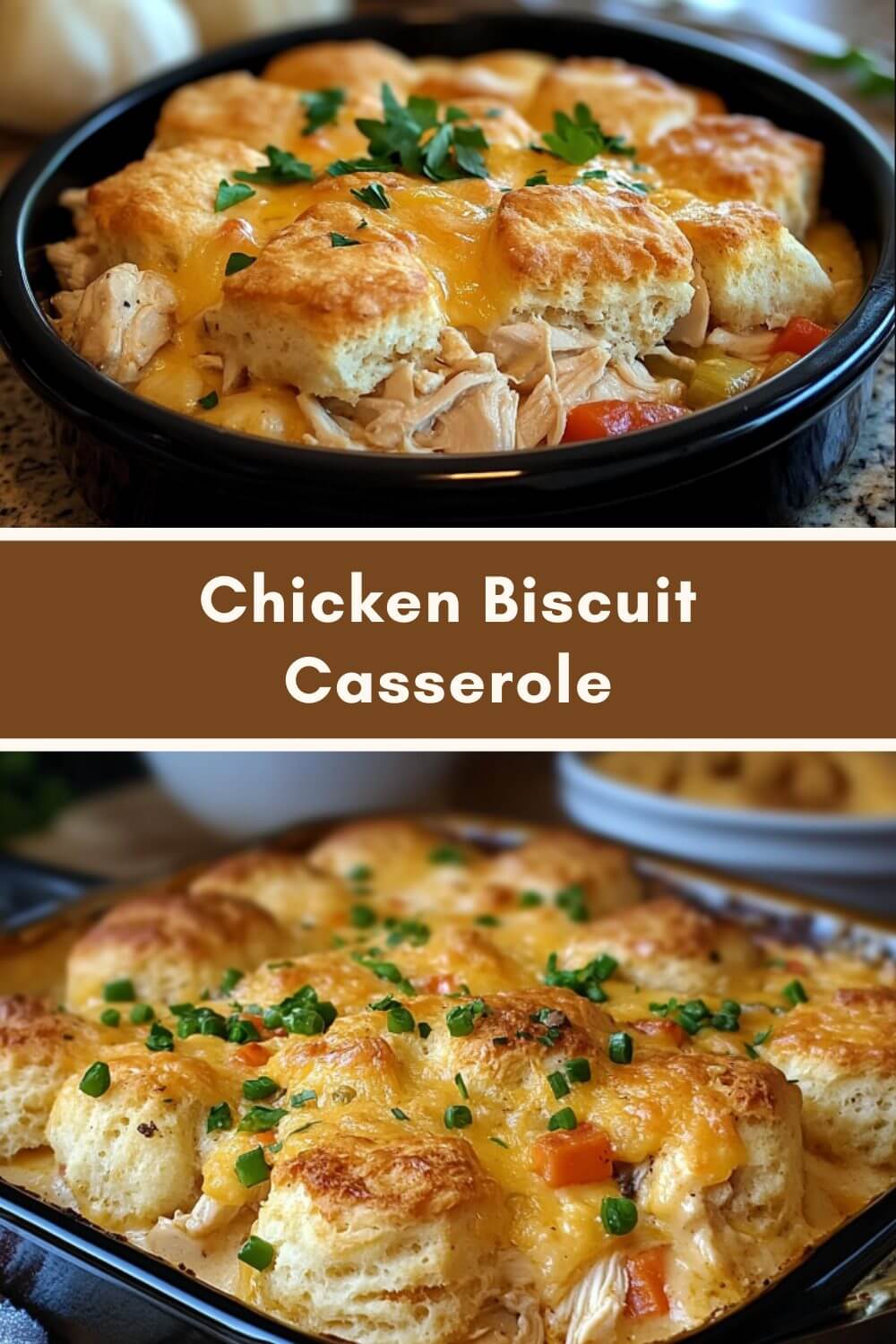 Chicken Biscuit Casserole