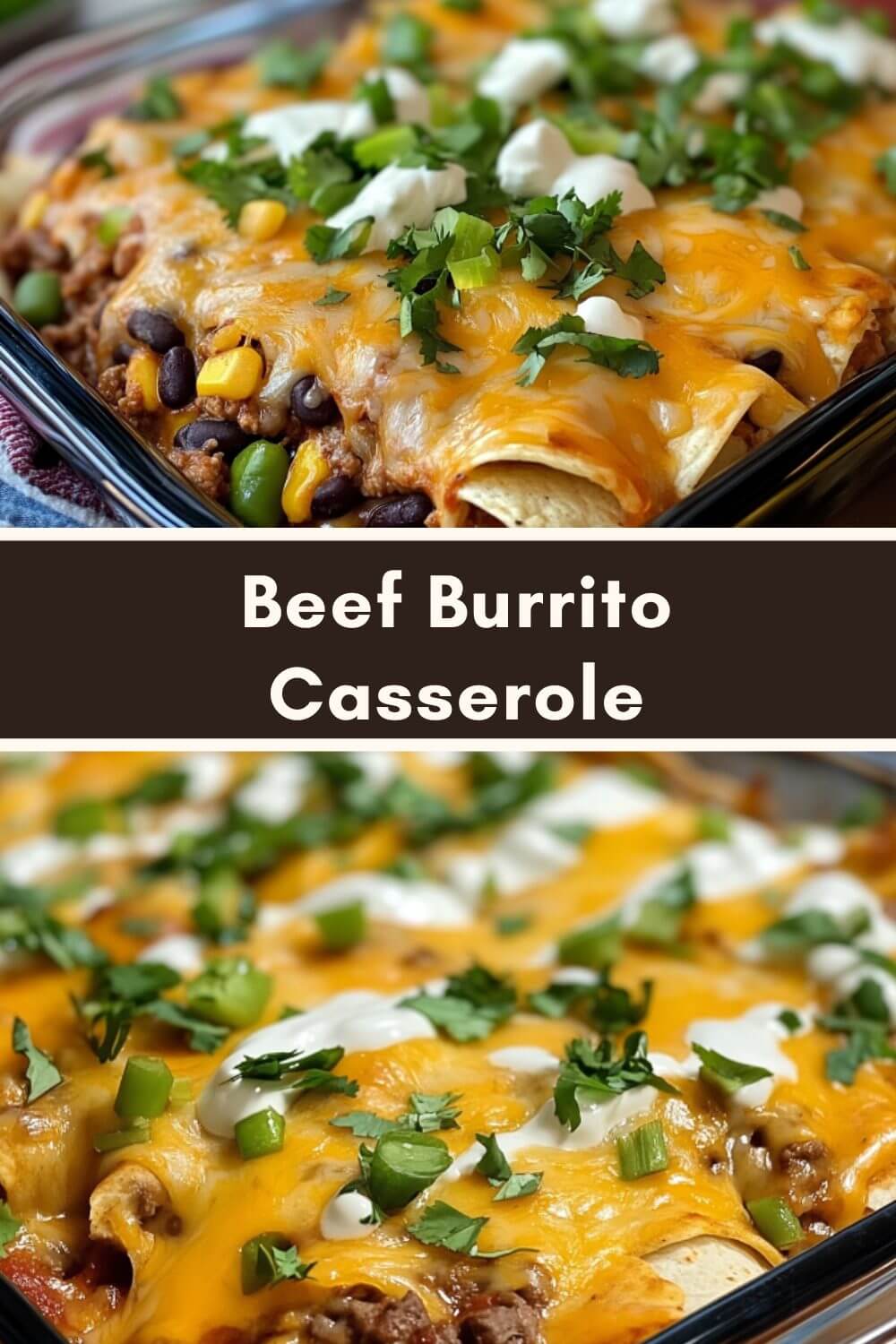 Beef Burrito Casserole