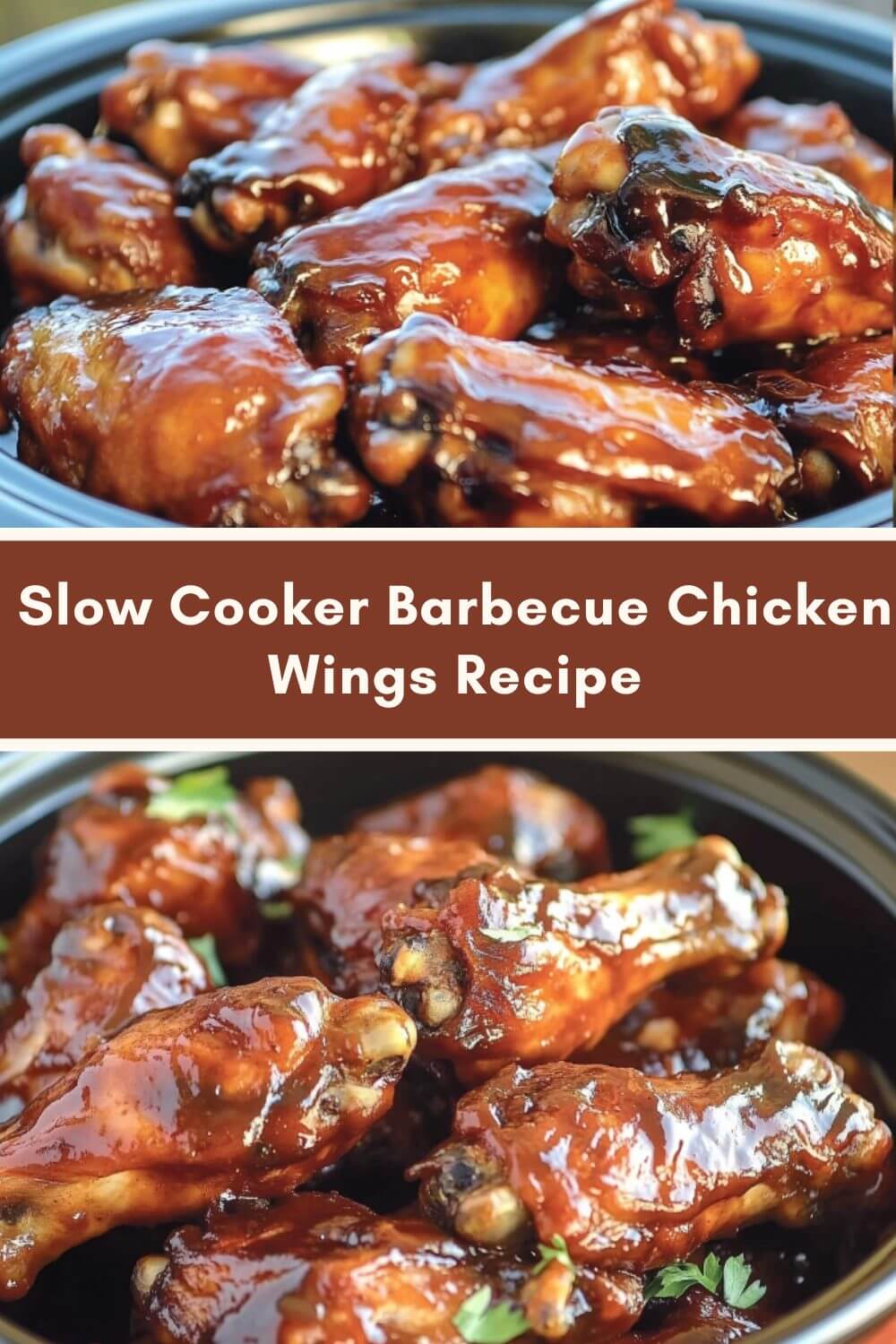 Slow Cooker Barbecue Chicken Wings Recipe
