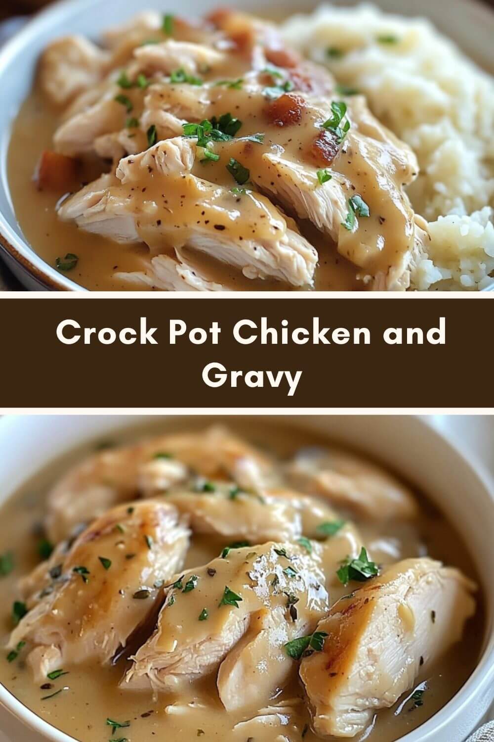 Crock Pot Chicken and Gravy