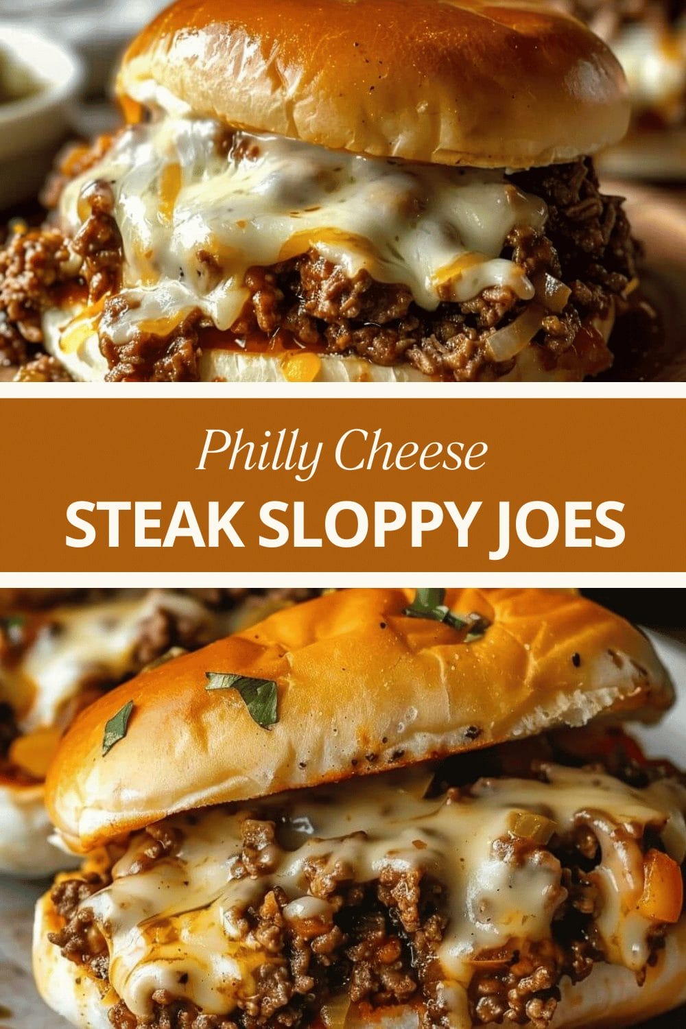 Philly Cheese Steak Sloppy Joes Recipe