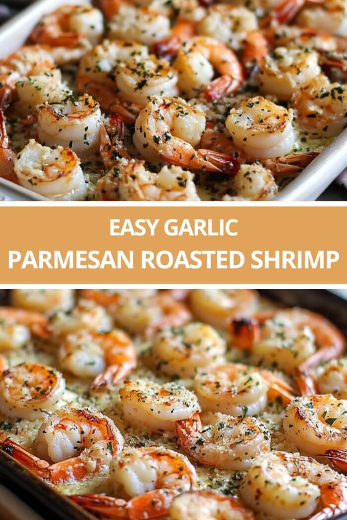 Garlic Parmesan Roasted Shrimp