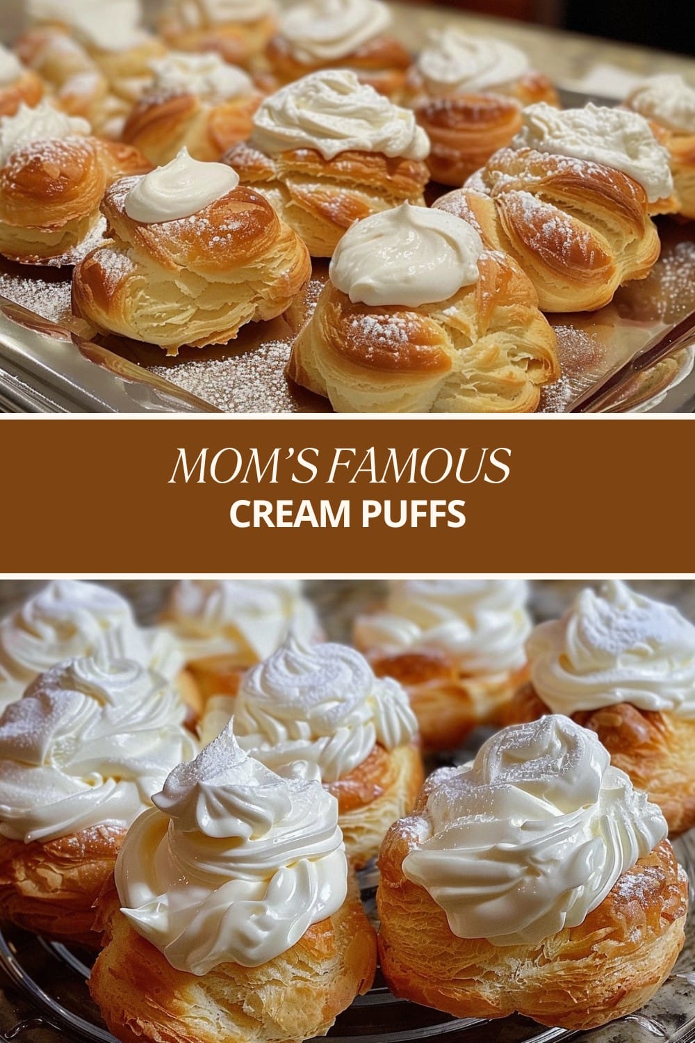 MOM’S FAMOUS CREAM PUFFS