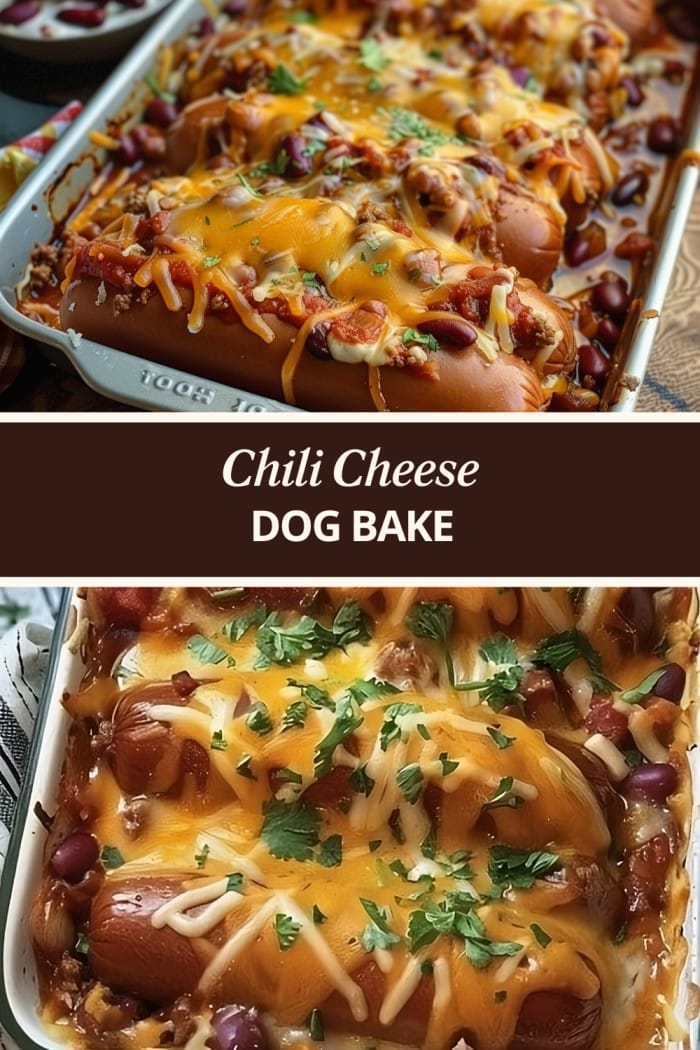 Chili Cheese Dog Bake