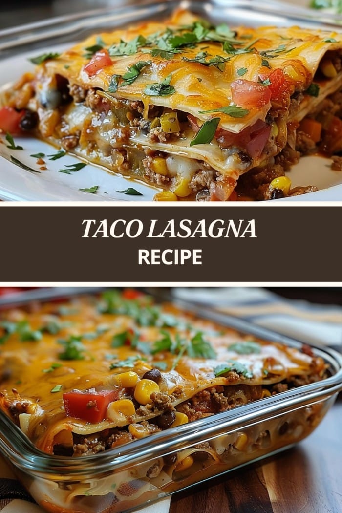 TACO LASAGNA RECIPE