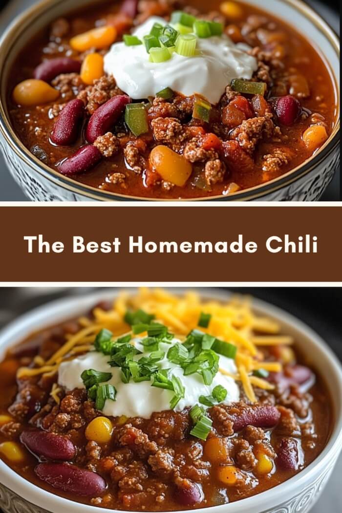 The Best Homemade Chili
