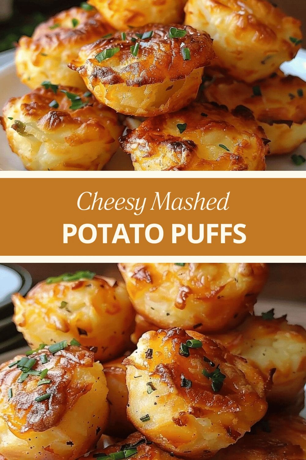Cheesy Mashed Potato Puffs