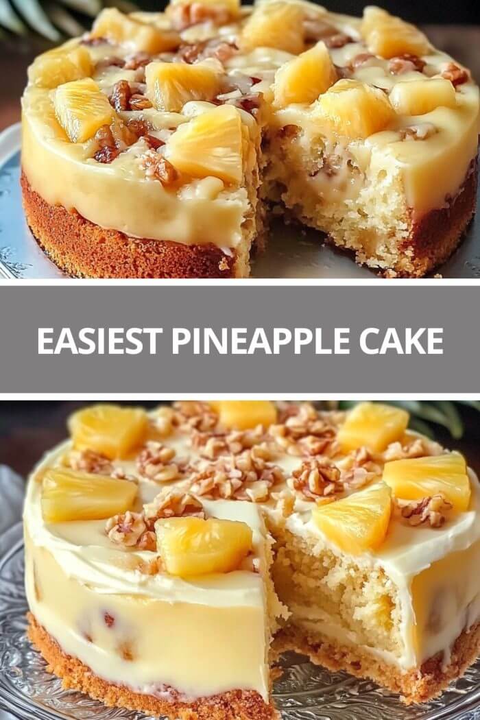 Easiest Pineapple Cake