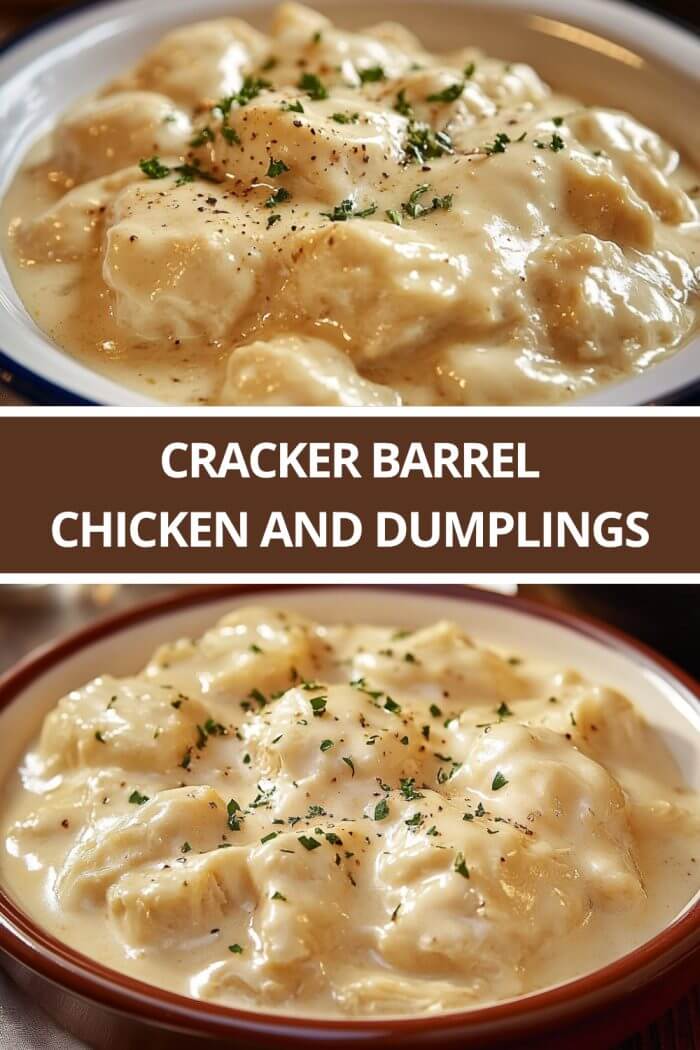 Cracker Barrel Chicken and Dumplings