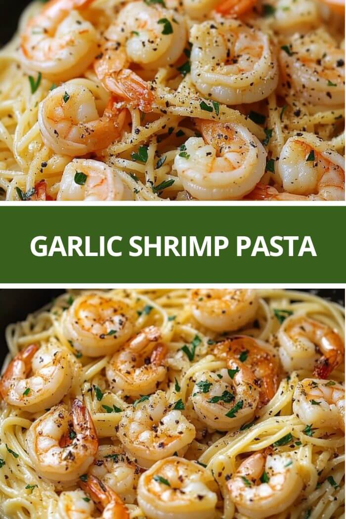 Garlic Shrimp Pasta
