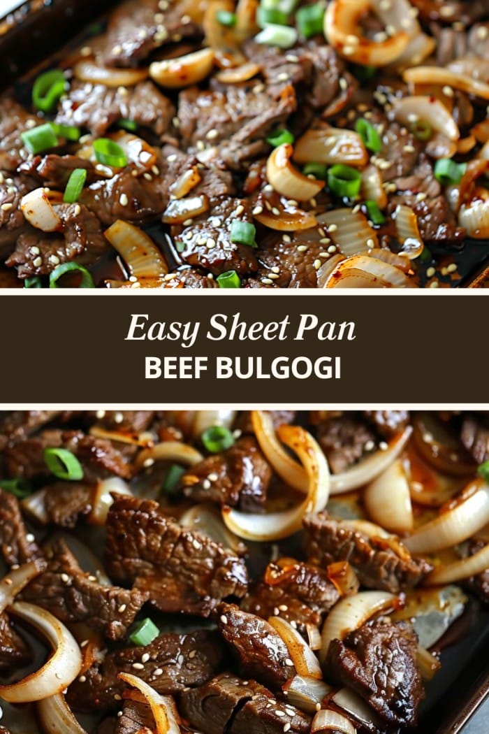 Easy Sheet Pan Beef Bulgogi