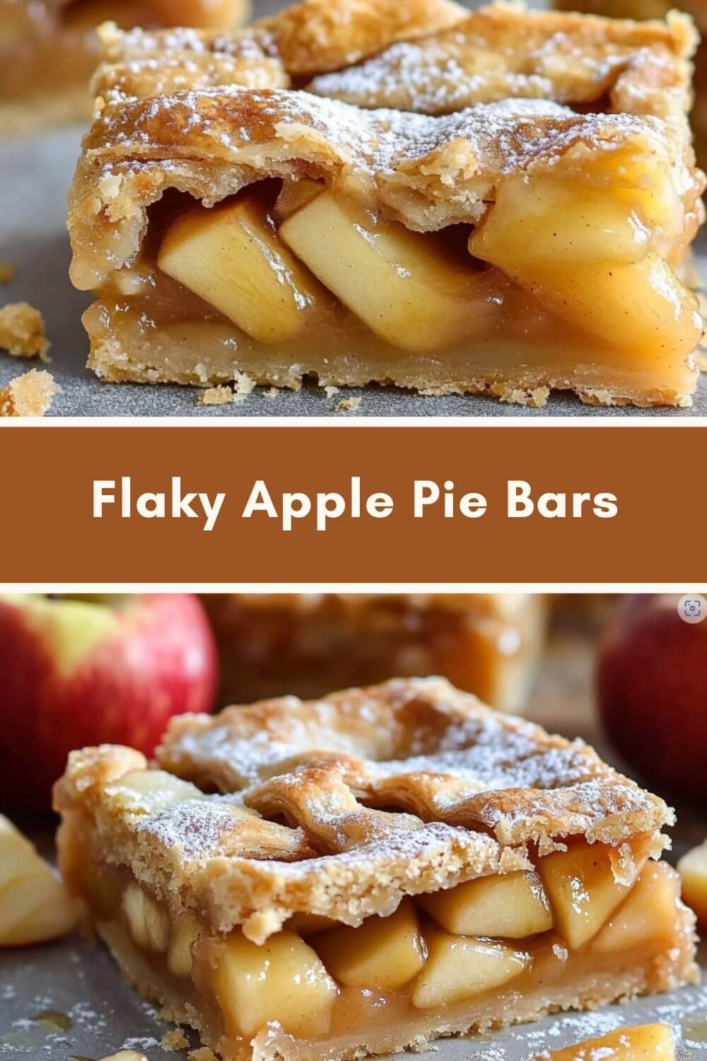 Flaky Apple Pie Bars