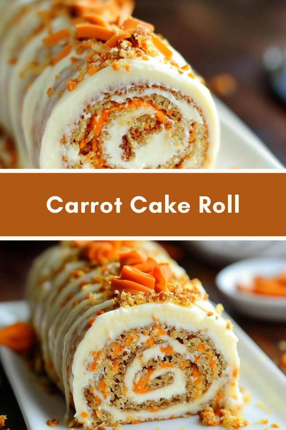 Carrot Cake Roll