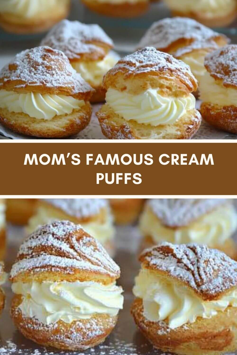MOM’S FAMOUS CREAM PUFFS