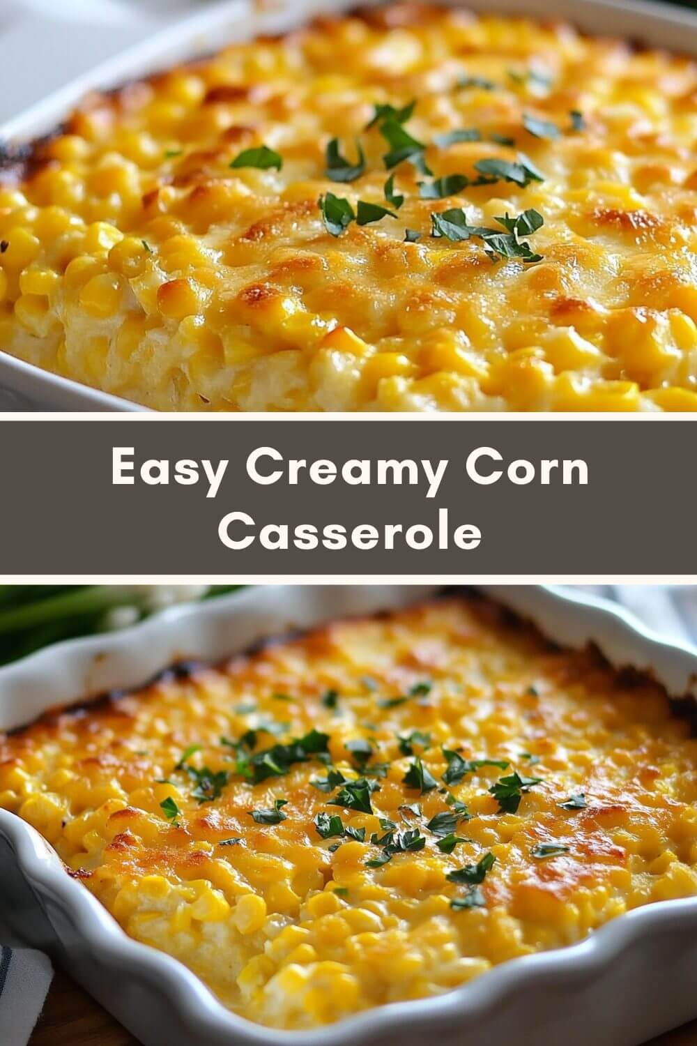 Easy Creamy Corn Casserole
