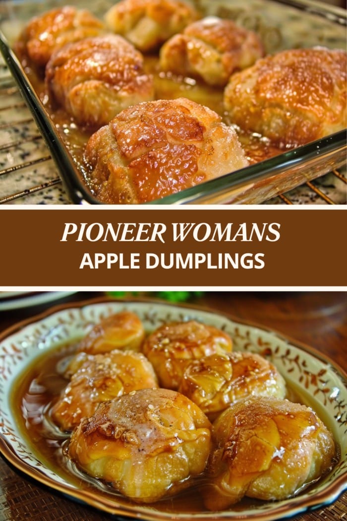 PIONEER WOMANS APPLE DUMPLINGS