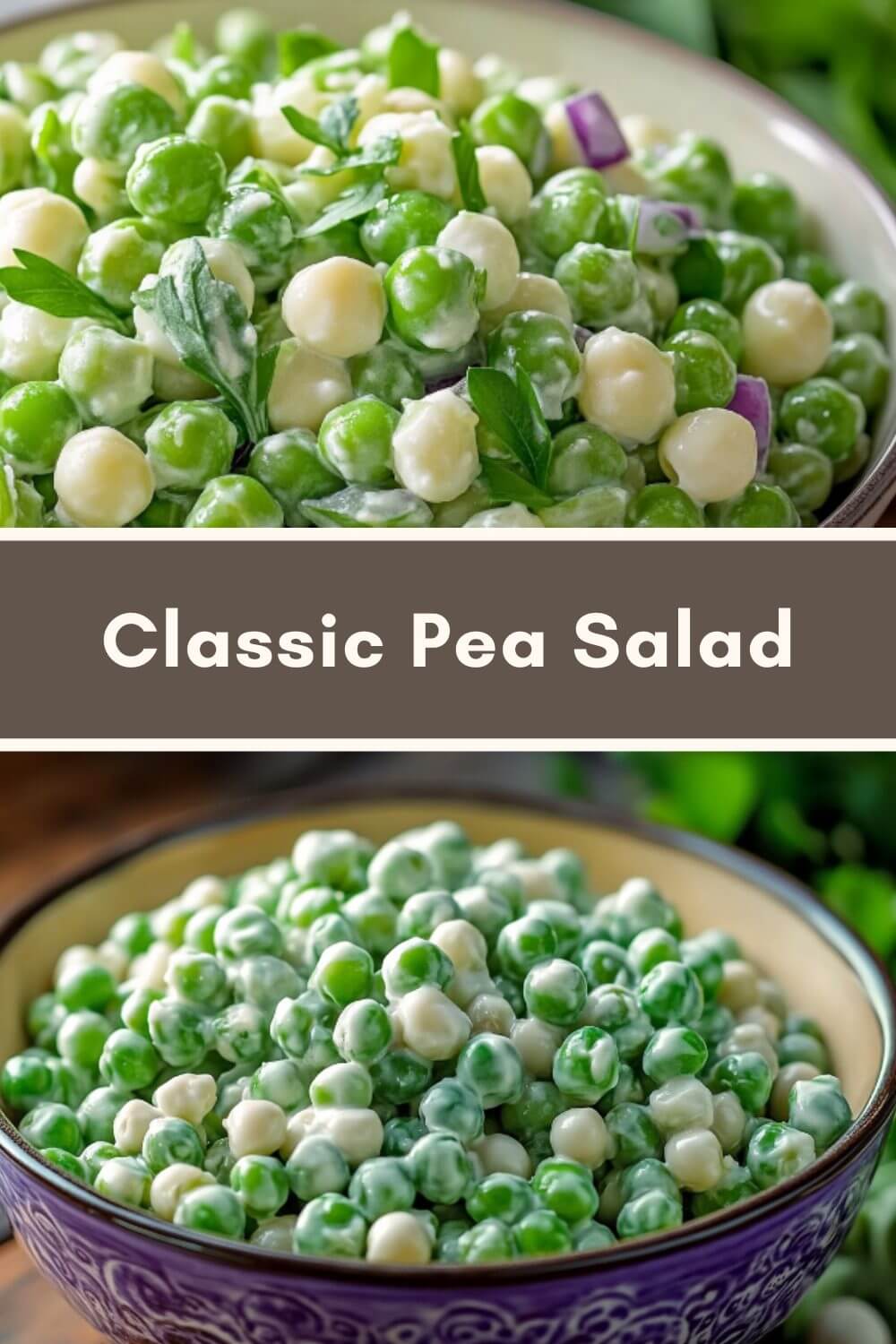 Classic Pea Salad