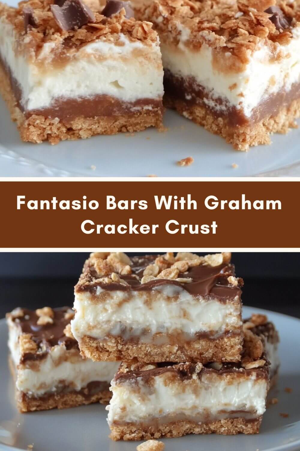 Fantasio Bars With Graham Cracker Crust
