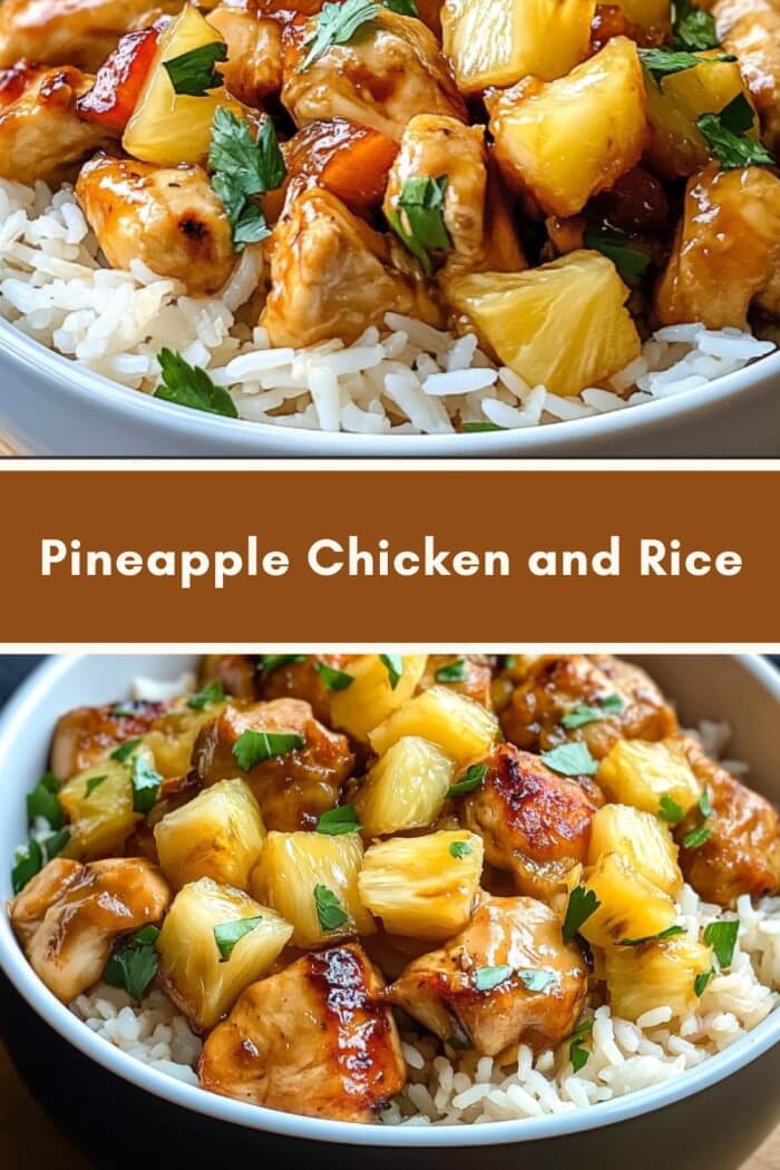 Pineapple Chicken and Rice