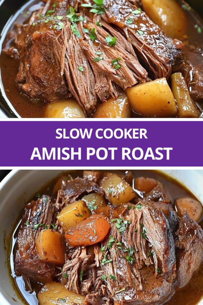 Slow Cooker Amish Pot Roast
