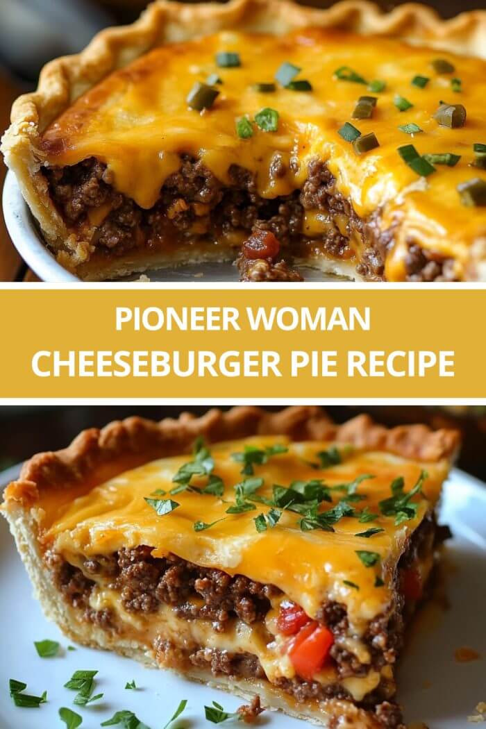 Pioneer Woman Cheeseburger Pie Recipe