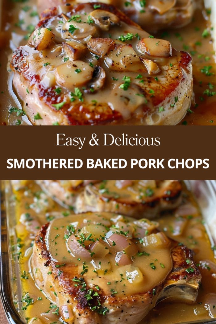 Smothered Baked Pork Chops