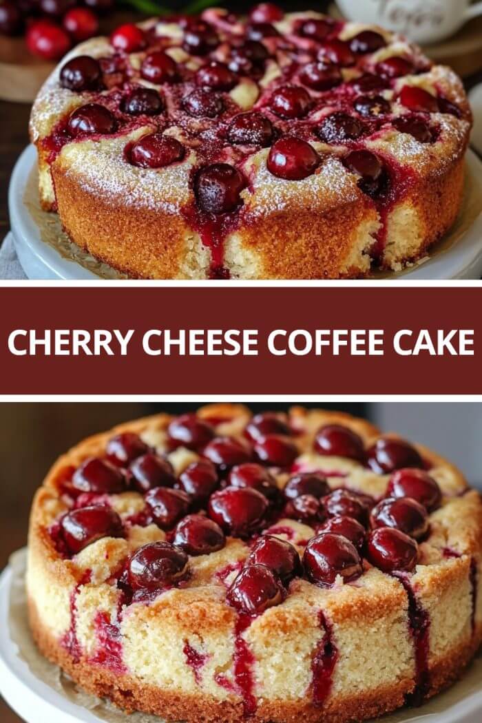 Cherry Cheese Coffee Cake