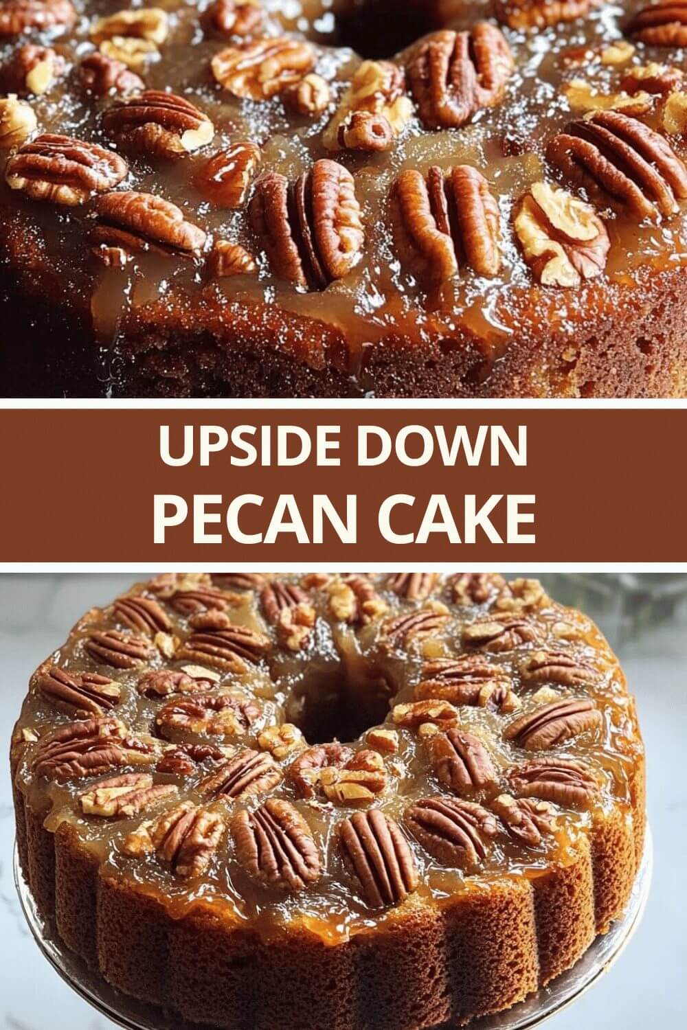 Pecan Upside Down Cake