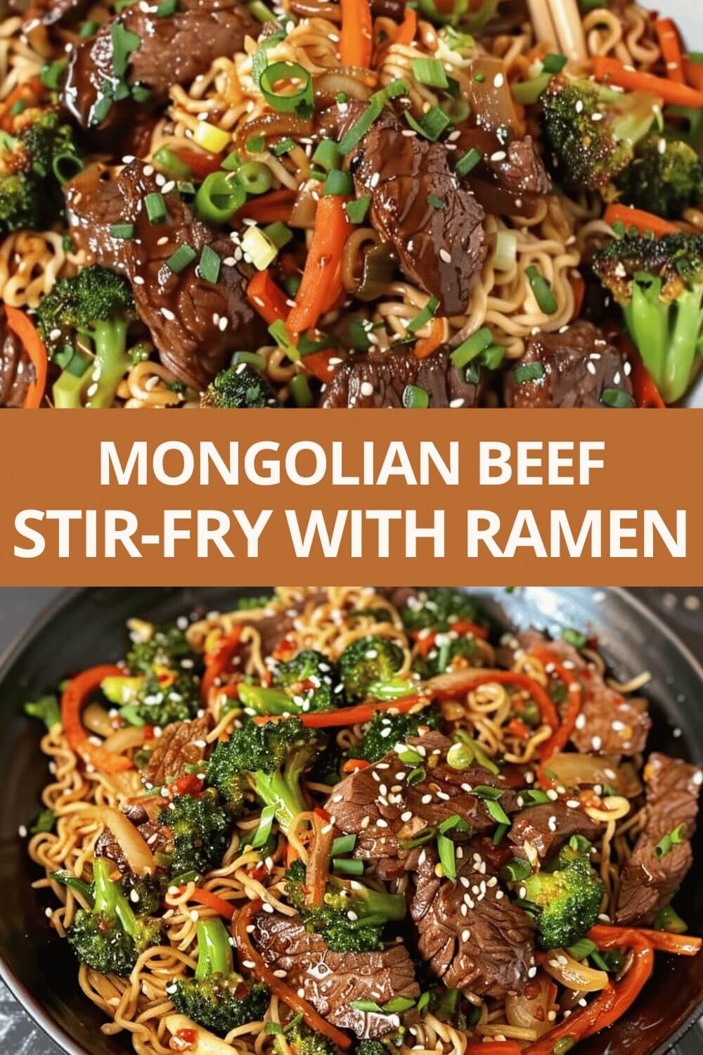 Mongolian Beef Stir-Fry with Ramen Recipe