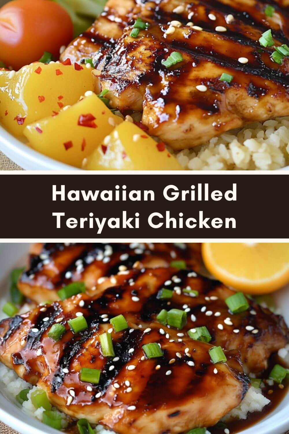Hawaiian Grilled Teriyaki Chicken
