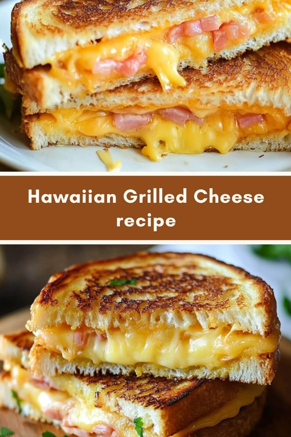 Hawaiian Grilled Cheese recipe