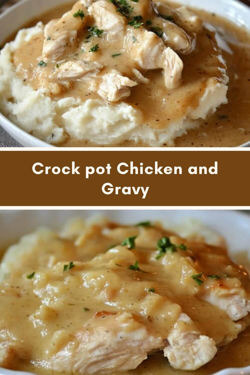 Crock pot Chicken and Gravy
