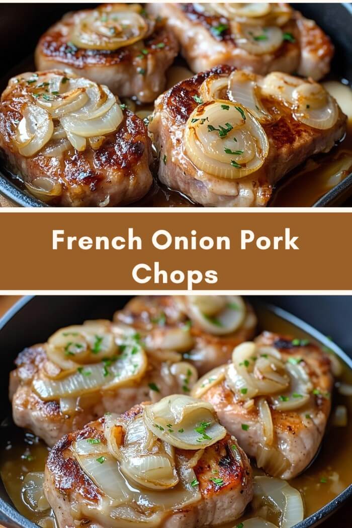 French Onion Pork Chops